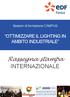 Session di formazione CAMPUS OTTIMIZZARE IL LIGHTING IN AMBITO INDUSTRIALE. Rassegna stampa INTERNAZIONALE