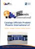 Catalogo Ufficiale Prodotti Phoenix International srl. Vendita Noleggio Container e Moduli Abitativi