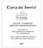 Carta dei Servizi I.P.A.B. LA PIEVE SERVIZI ASSISTENZIALI. Via Pieve, 12 36075 Montecchio Maggiore Tel: 0444/694990