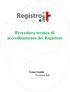 Procedura tecnica di accreditamento dei Registrar