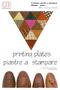 Catalogo piastre a stampare Printing plates. di Guerrazzi e Compagnucci