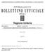 REPUBBLICA ITALIANA DELLA. Regione Umbria PARTE PRIMA. Sezione I LEGGI REGIONALI