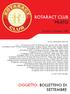 ROTARACT CLUB PRATO OGGETTO: BOLLETTINO DI SETTEMBRE. Fondato il 5 Maggio 1968. Ai Soci del Rotaract Club Prato