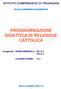 PROGRAMMAZIONE DIDATTICA DI RELIGIONE CATTOLICA