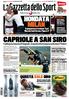 www.gazzetta.it lunedì 20 ottobre 2014 247 HONDATA MILAN ARCHETTI, OLIVERO, PASOTTO ALLE PAGINE 10-11-12-13 CAPRIOLE A SAN SIRO