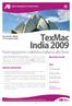 TexMac India 2009 Partecipazione collettiva italiana alla fiera
