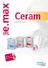 Ceram. IPSe.max. Istruzioni d uso. all ceramic all you need