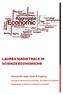 LAUREA MAGISTRALE IN SCIENZE ECONOMICHE. Università degli studi di Cagliari. Facoltà di Scienze Economiche, Giuridiche e Politiche