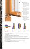 sezione del legno: 92x80 mm legnami lamellari selezionati e perfettamente stagionati per un elevata stabilità e un ottima funzionalità