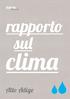 rapporto sul clima Alto Adige