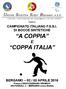 A COPPIA E COPPA ITALIA