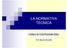 LA NORMATIVA CORSO DI COSTRUZIONI EDILI. Prof. Maurizio Nicolella