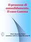 Il processo di consolidamento. Il caso Gamma