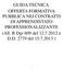 GUIDA TECNICA OFFERTA FORMATIVA PUBBLICA NEI CONTRATTI DI APPRENDISTATO PROFESSIONALIZZANTE (All. B Dgr 609 del 12.7.2012 e D.D. 2779 del 15.7.