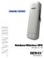 Modello: AW800 BEMAX. Outdoor Wireless CPE. Manuale ver. 1.00 BEMAX. bemaxitalia.it. Pagina