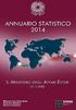 Ministero degli AffAri esteri - AnnuArio statistico 2014