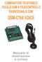 COMBINATORE TELEFONICO VOCALE GSM E TELECONTROLLO BIDIREZIONALE GSM GSM-CT64 VOICE