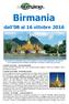 Birmania. dall 08 al 16 ottobre 2016