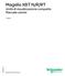 Magelis XBT N/R/RT. Unità di visualizzazione compatte Manuale utente 11/2011. www.schneider-electric.com 33003966.03. Magelis XBT N/R/RT