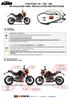 KTM DUKE 125 200-390: GK-ECUJ5-0001/0006 INSTALLATION INSTRUCTIONS