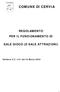 COMUNE DI CERVIA REGOLAMENTO PER IL FUNZIONAMENTO DI SALE GIOCO (O SALE ATTRAZIONI)