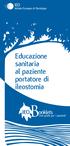 Educazione sanitaria al paziente portatore di ileostomia