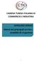 CAMERA TUNISO-ITALIANA DI COMMERCIO E INDUSTRIA. CATALOGO SERVIZI Sintesi dei principali servizi e modalità di erogazione