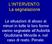 L INTERVENTO La segnalazione