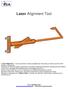 Innovative Archery Tools. Laser Alignment Tool