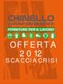 FORNITURE PER IL LAVORO OFFERTA 2012 SCACCIACRISI