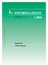 INFORMAZIONI DATI PROVVISORI DELLE AUTOSTRADE ITALIANE IN CONCESSIONE