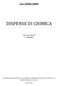 I.I.S. CHINO CHINI DISPENSE DI CHIMICA. Prof. Petrucci Raffaele A.S. 2011/2012