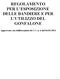 REGOLAMENTO PER L ESPOSIZIONE DELLE BANDIERE E PER L UTILIZZO DEL GONFALONE