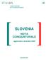 Istituto nazionale per il Commercio Estero SLOVENIA NOTA CONGIUNTURALE. aggiornata a dicembre 2009