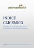 INDICE GLICEMICO. DEFINIZIONE e CONSIDERAZIONI SU UN PARAMETRO DA NON STRUMENTALIZZARE