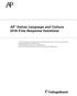 AP Italian Language and Culture 2016 Free-Response Questions