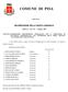 COMUNE DI PISA ORIGINALE DELIBERAZIONE DELLA GIUNTA COMUNALE. Delibera n. 118 Del 5 Maggio 2005