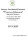 INGLESE. Istituto Scolastico Paritario Vincenza Altamura. Scuola dell Infanzia. Anno scolastico 2015/2016 Progettazione Didattica Per la sezione A