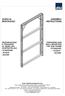 GUIDA AL MONTAGGIO ASSEMBLY INSTRUCTIONS PREPARAZIONE E FISSAGGIO AL MURO DEL CONTROTELAIO - STANDARD - ACQUA - SOUND