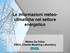 Le informazioni meteoclimatiche. energetico. Matteo De Felice ENEA, Climate Modeling Laboratory