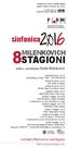 8STAGIONI. sinfonica 2016 MILENKOVICH. orchestra filarmonica marchigiana. violino e concertazione Stefan Milenkovich. filarmonicamarchigiana.