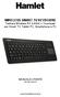 WIRELESS SMART TV KEYBOARD Tastiera Wireless RF 2.4GHz + Touchpad per Smart TV, Tablet PC, Smartphone e PC