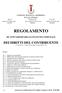 REGOLAMENTO DI ATTUAZIONE DELLO STATUTO COMUNALE. DEI DIRITTI DEL CONTRIBUENTE ( ai sensi dell art. 1, comma 4, della Legge 27 Luglio 2000, n.