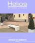 www.heliostec.it Arredo in cemento 2015/2016 PRODOTTI ORIGINALI