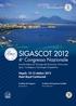 SIGASCOT 2012 4 o Congresso Nazionale