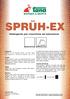 SPRÜH-EX. Detergente per macchine ad estrazione