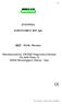 ENZYWELL. PARVOVIRUS B19 IgG. 91136 (96 tests) Manufactured by: DIESSE Diagnostica Senese Via delle Rose 10 53035 Monteriggioni (Siena) - Italy