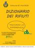 DIZIONARIO DEI RIFIUTI