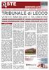 TRIBUNALE di LECCO VENDITE IMMOBILIARI E FALLIMENTARI