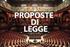 PROPOSTA DI LEGGE N <<Norme per la tutela degli animali da compagnia>>